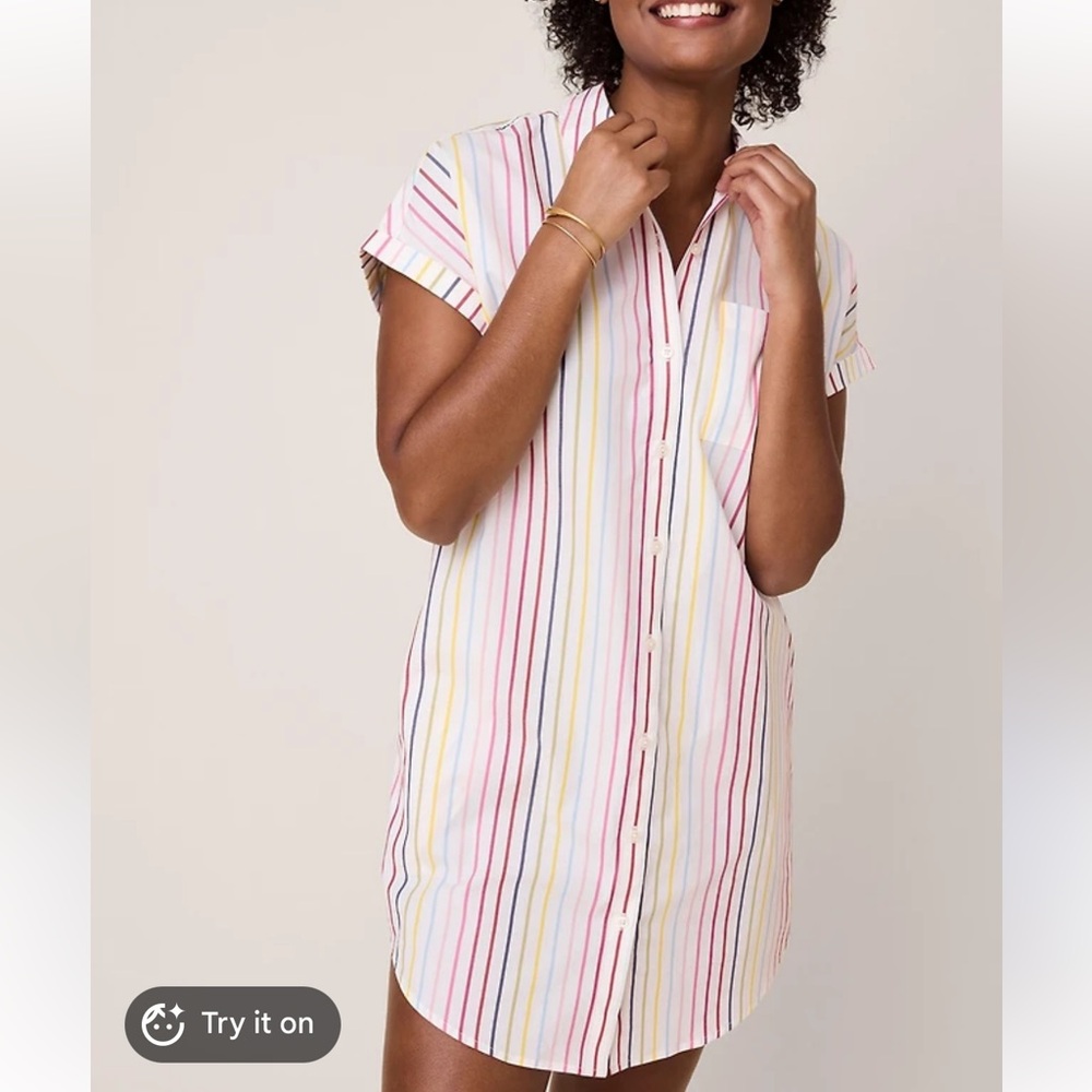 Untuckit Stripped Dress X-Small